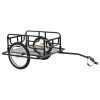 Bike Cargo Trailer 130x73x48.5 Cm Steel Black 2 Bike Cargo Trailer 130x73x48.5 Cm Steel Black -rockbros-shop Bike Cargo Trailer 130x73x48 5 cm Steel Black 427220 0