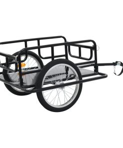 Bike Cargo Trailer 130x73x48.5 Cm Steel Black 5 Bike Cargo Trailer 130x73x48.5 Cm Steel Black -rockbros-shop Bike Cargo Trailer 130x73x48 5 cm Steel Black 427220 3