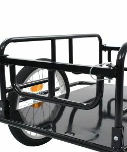 Bike Cargo Trailer 130x73x48.5 Cm Steel Black 13 Bike Cargo Trailer 130x73x48.5 Cm Steel Black -rockbros-shop Bike Cargo Trailer 130x73x48 5 cm Steel Black 427220 5
