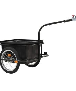 Bike Cargo Trailer Black 50 L -rockbros-shop Bike Cargo Trailer Black 50 L 427218 2