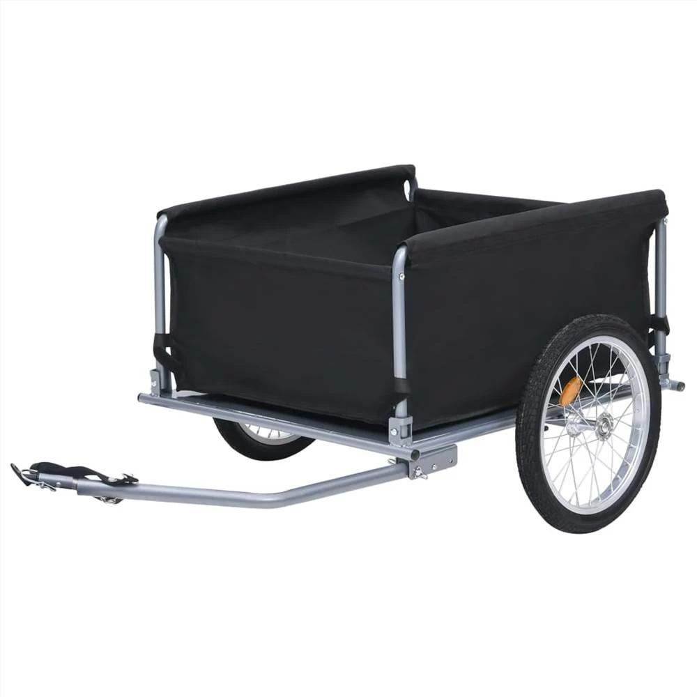 Bike Cargo Trailer Black And Grey 65 Kg 4 Bike Cargo Trailer Black And Grey 65 Kg - Image 2