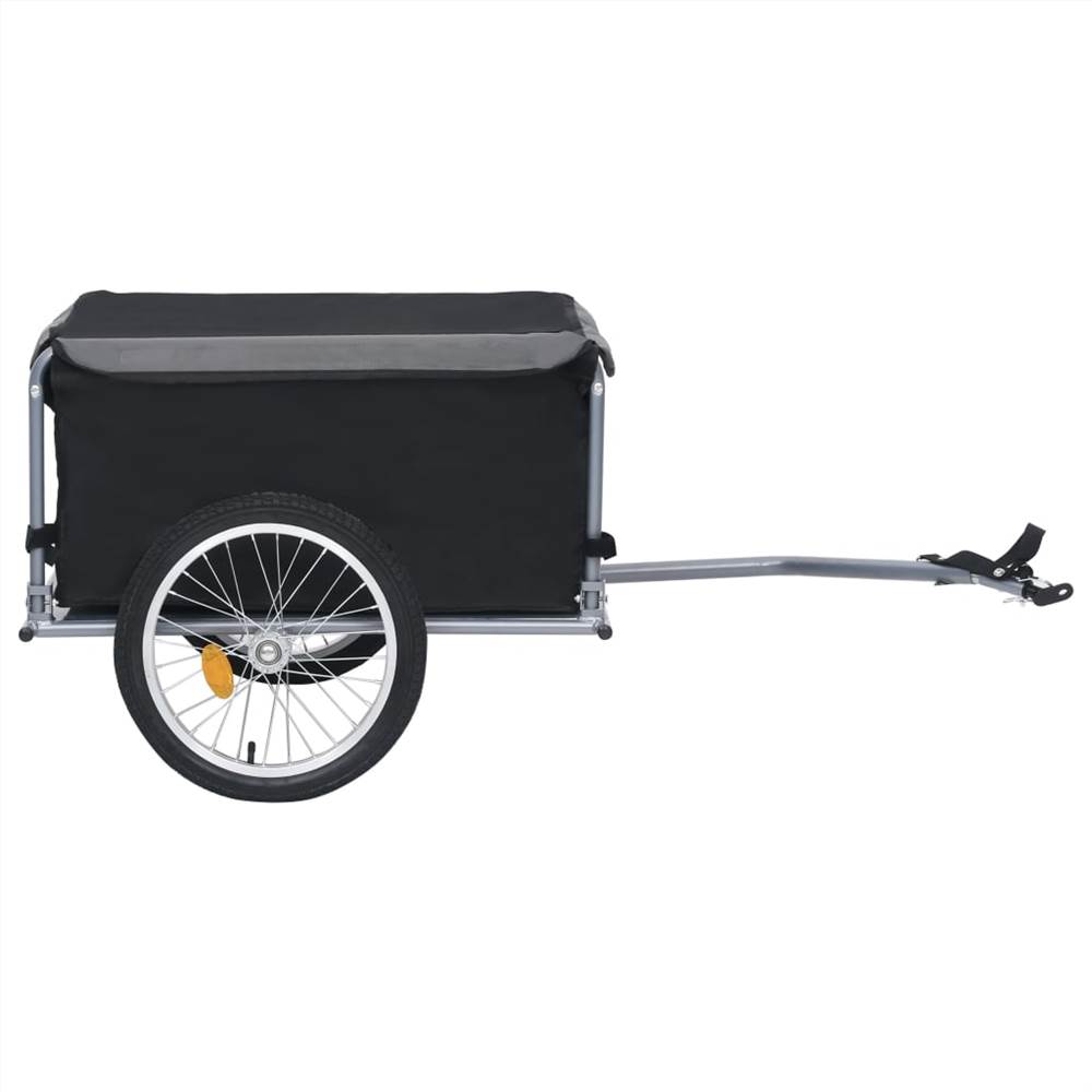 Bike Cargo Trailer Black and Grey 65 kg Bike Cargo Trailer Black And Grey 65 Kg -rockbros-shop Bike Cargo Trailer Black and Grey 65 kg 462350 2