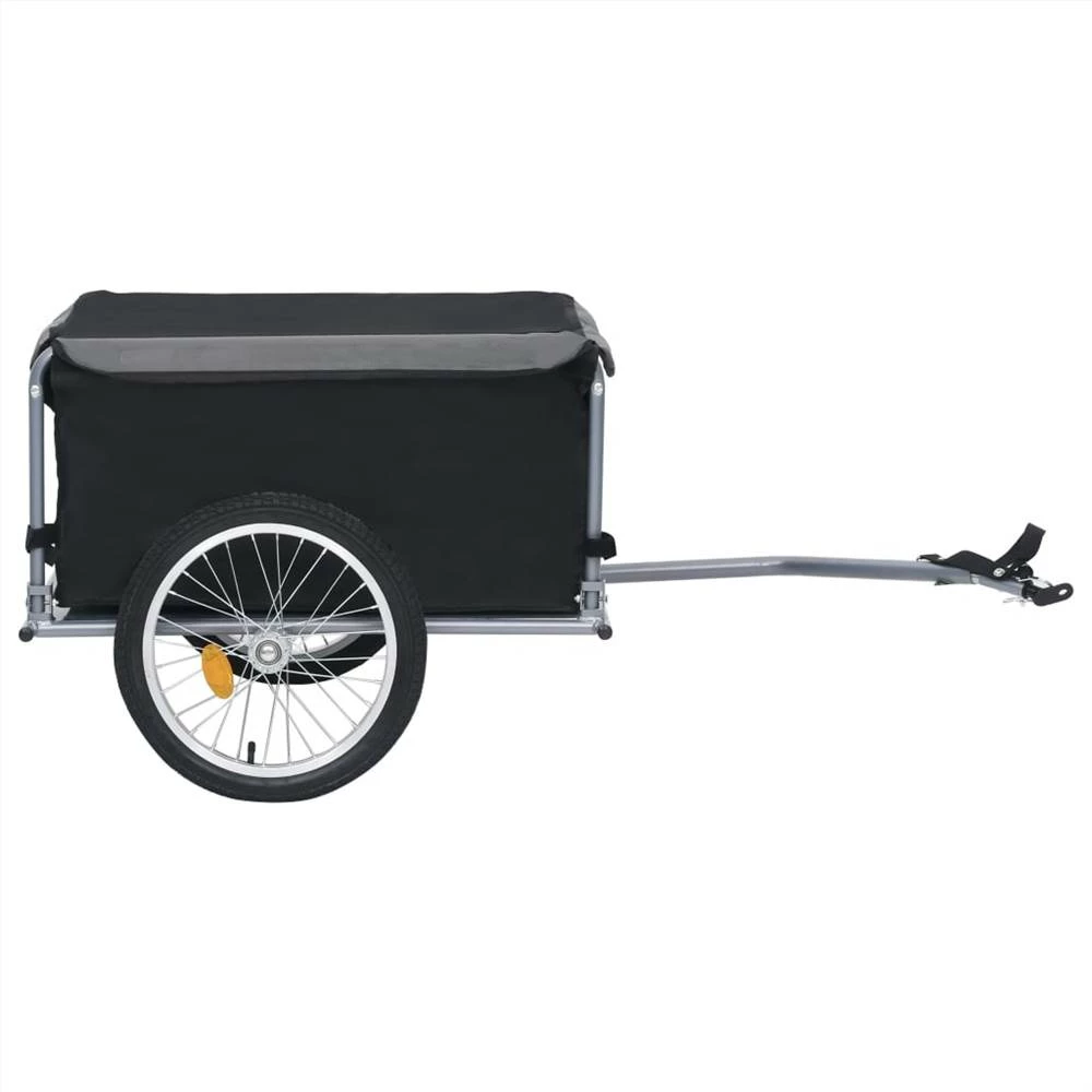 Bike Cargo Trailer Black And Grey 65 Kg 5 Bike Cargo Trailer Black And Grey 65 Kg - Image 3