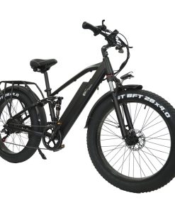 CMACEWHEEL TP26 Full Suspension Electric Mountain Bike, 26*4.0 Inch Fat Tire 48V 750W Brushless Motor 17Ah Li-battery 45Km/h Max Speed Shimano 7 Speed Transmission Black 4 CMACEWHEEL TP26 Full Suspension Electric Mountain Bike, 26*4.0 Inch Fat Tire 48V 750W Brushless Motor 17Ah Li-battery 45Km/h Max Speed Shimano 7 Speed Transmission Black -rockbros-shop CMACEWHEEL TP26 Full Suspension Electric Mountain Bike 518364 2