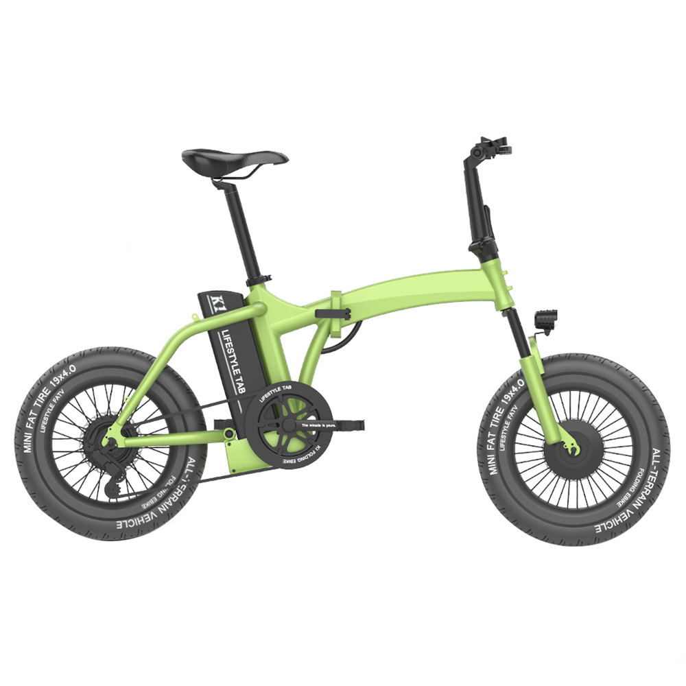 CMSBIKE K1 FATV All-terrain 19'' Fat Tire Electric Folding Bike Dual-drive 350W*2 Brushless Motors 48V 14Ah Battery-Green CMSBIKE K1 FATV All-terrain 19'' Fat Tire Electric Folding Bike Dual-drive 350W*2 Brushless Motors 48V 14Ah Battery-Green -rockbros-shop CMSBIKE K1 FATV All terrain 19 Fat Tire Electric Folding Bike Green 506570 0