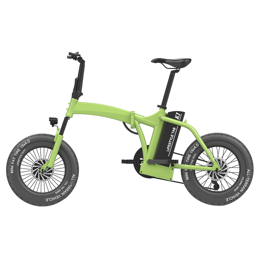 CMSBIKE K1 FATV All-terrain 19'' Fat Tire Electric Folding Bike Dual-drive 350W*2 Brushless Motors 48V 14Ah Battery-Green CMSBIKE K1 FATV All-terrain 19'' Fat Tire Electric Folding Bike Dual-drive 350W*2 Brushless Motors 48V 14Ah Battery-Green -rockbros-shop CMSBIKE K1 FATV All terrain 19 Fat Tire Electric Folding Bike Green 506570 1