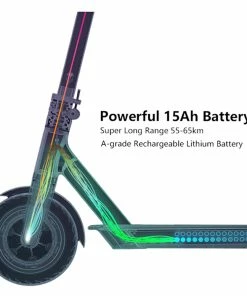 CMSBIKE V10 Electric Scooter 10'' Air Tires 500W Motor 36V 15Ah Battery Max Speed 30km/h Max Load 120kg - Black 13 CMSBIKE V10 Electric Scooter 10'' Air Tires 500W Motor 36V 15Ah Battery Max Speed 30km/h Max Load 120kg - Black -rockbros-shop CMSBIKE V10 Electric Scooter 10 Air Tires Black 501586 5