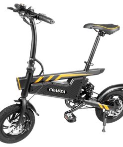 COASTA T18 Electric Bike 12 Inch Pneumatic Tire 350W Motor 25Km/h Max Speed 7.8Ah Battery 120KG Max Load IP54 Waterproof - Black 5 COASTA T18 Electric Bike 12 Inch Pneumatic Tire 350W Motor 25Km/h Max Speed 7.8Ah Battery 120KG Max Load IP54 Waterproof - Black -rockbros-shop COASTA T18 Electric Bike 7 8Ah Battery 350W Motor 515192 3