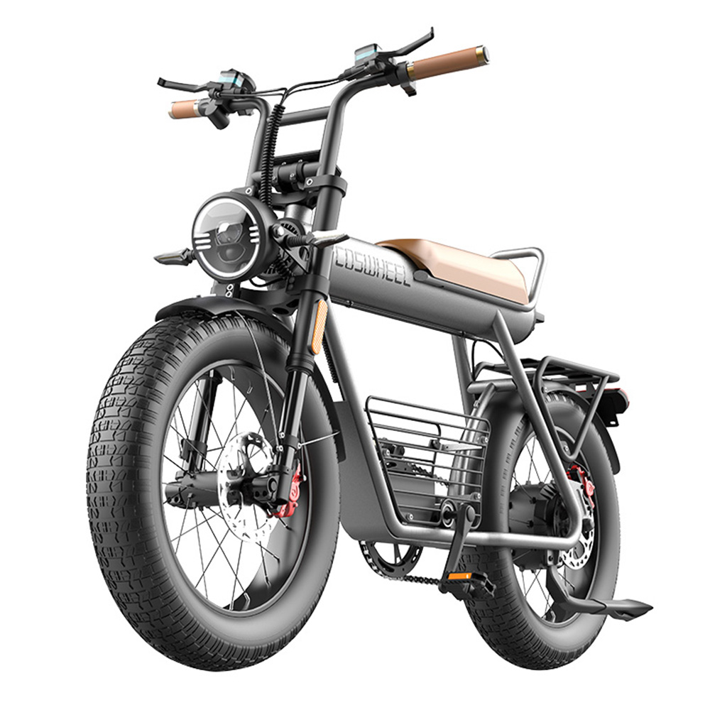 COSWHEEL CT20 Electric Mountain Bike 20*5.0 Inch All-terrain Fat Tire, 750W Brushless Motor 45km/h Max Speed 48V 25Ah Battery 150kg Load COSWHEEL CT20 Electric Mountain Bike 20*5.0 Inch All-terrain Fat Tire, 750W Brushless Motor 45km/h Max Speed 48V 25Ah Battery 150kg Load -rockbros-shop COSWHEEL CT20 Electric Bike 20 5 0 All terrain Tire 518575 2