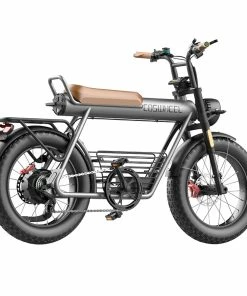 COSWHEEL CT20 Electric Mountain Bike 20*5.0 Inch All-terrain Fat Tire, 750W Brushless Motor 45km/h Max Speed 48V 25Ah Battery 150kg Load -rockbros-shop COSWHEEL CT20 Electric Bike 20 5 0 All terrain Tire 518575 3