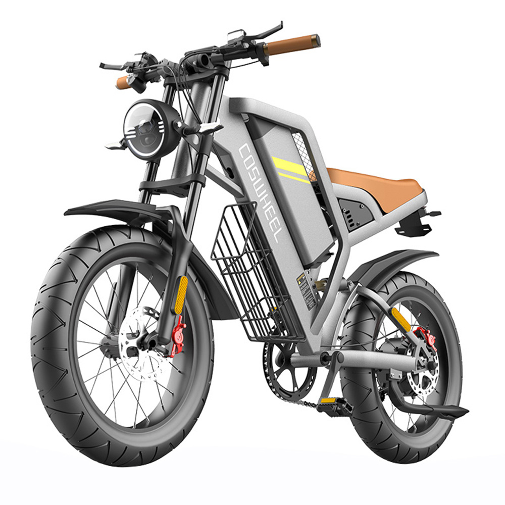 COSWHEEL GT20 Electric Off-road Bike, 20*4.0 inch Tire, 750W Motor 45km/h Max Speed, 25Ah Battery for 140-160km Range COSWHEEL GT20 Electric Off-road Bike, 20*4.0 Inch Tire, 750W Motor 45km/h Max Speed, 25Ah Battery For 140-160km Range -rockbros-shop COSWHEEL GT20 Electric Off road Bike 518576 0