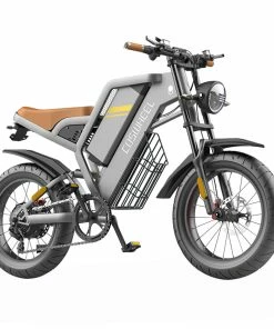 COSWHEEL GT20 Electric Off-road Bike, 20*4.0 Inch Tire, 750W Motor 45km/h Max Speed, 25Ah Battery For 140-160km Range 10 COSWHEEL GT20 Electric Off-road Bike, 20*4.0 Inch Tire, 750W Motor 45km/h Max Speed, 25Ah Battery For 140-160km Range -rockbros-shop COSWHEEL GT20 Electric Off road Bike 518576 2