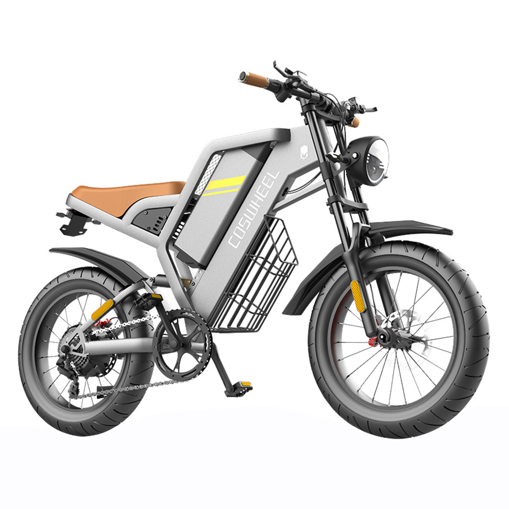 COSWHEEL GT20 Electric Off-road Bike, 20*4.0 inch Tire, 750W Motor 45km/h Max Speed, 25Ah Battery for 140-160km Range COSWHEEL GT20 Electric Off-road Bike, 20*4.0 Inch Tire, 750W Motor 45km/h Max Speed, 25Ah Battery For 140-160km Range -rockbros-shop COSWHEEL GT20 Electric Off road Bike 518576 4