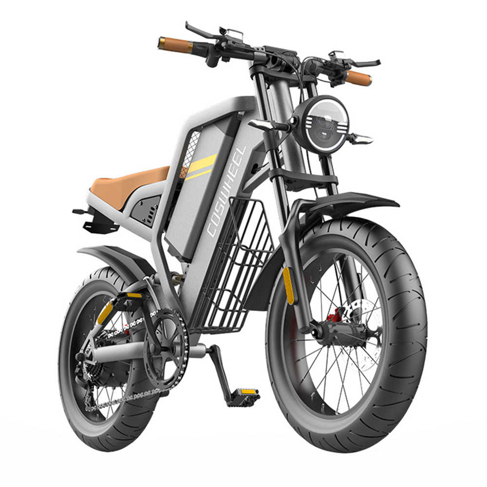 COSWHEEL GT20 Electric Off-road Bike, 20*4.0 inch Tire, 750W Motor 45km/h Max Speed, 25Ah Battery for 140-160km Range COSWHEEL GT20 Electric Off-road Bike, 20*4.0 Inch Tire, 750W Motor 45km/h Max Speed, 25Ah Battery For 140-160km Range -rockbros-shop COSWHEEL GT20 Electric Off road Bike 518576 5