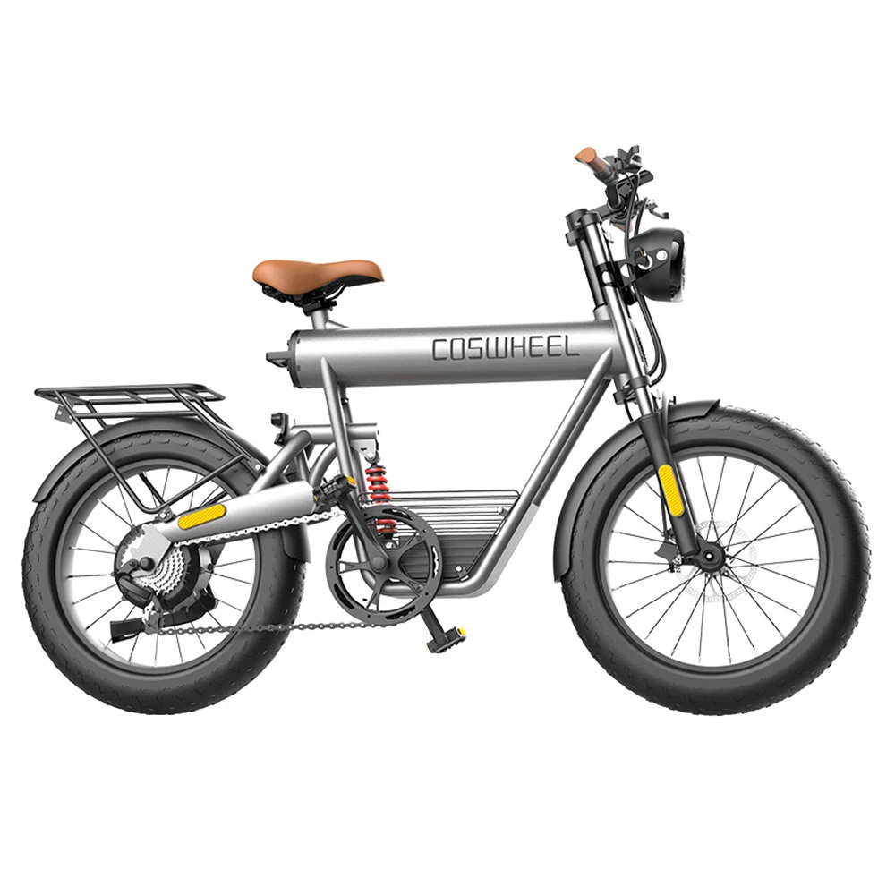 COSWHEEL T20R All-Terrain E-Bike, 20*4.0 Inch Fat Tires, 750W Brushless Motor 45km/h Max Speed, 20Ah Battery For 150KM Long Range 150kg Load 6 COSWHEEL T20R All-Terrain E-Bike, 20*4.0 Inch Fat Tires, 750W Brushless Motor 45km/h Max Speed, 20Ah Battery For 150KM Long Range 150kg Load - Image 4