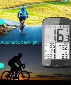 CYCPLUS M1 GPS Bike Computer Waterproof Bicycle Speedometer And Odometer ANT Wireless Cycling Computer Compatible With App -rockbros-shop CYCPLUS GPS Bike Computer Waterproof Bicycle Speedometer and Odometer 472828 2