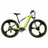 CYSUM CM520 Electric Mountain Bike 29*2.1 Inch Chaoyan Tire 500W Brushless Motor 35-40Km/h Max Speed 48V 14Ah LG Removable Battery Shimano 7 Speed 50-70KM Range Dual Disc Brakes - Green 1 CYSUM CM520 Electric Mountain Bike 29*2.1 Inch Chaoyan Tire 500W Brushless Motor 35-40Km/h Max Speed 48V 14Ah LG Removable Battery Shimano 7 Speed 50-70KM Range Dual Disc Brakes - Green -rockbros-shop CYSUM CM520 Electric Bike 48V 500W Motor Black Blue 513296 0
