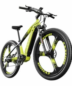 CYSUM CM520 Electric Mountain Bike 29*2.1 Inch Chaoyan Tire 500W Brushless Motor 35-40Km/h Max Speed 48V 14Ah LG Removable Battery Shimano 7 Speed 50-70KM Range Dual Disc Brakes - Green 9 CYSUM CM520 Electric Mountain Bike 29*2.1 Inch Chaoyan Tire 500W Brushless Motor 35-40Km/h Max Speed 48V 14Ah LG Removable Battery Shimano 7 Speed 50-70KM Range Dual Disc Brakes - Green -rockbros-shop CYSUM CM520 Electric Bike 48V 500W Motor Black Blue 513296 2