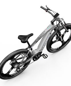 CYSUM CM520 Electric Mountain Bike 29*2.1 Inch Chaoyan Tire 500W Brushless Motor 35-40Km/h Max Speed 48V 14Ah LG Removable Battery Shimano 7 Speed 50-70KM Range Dual Disc Brakes - Grey -rockbros-shop CYSUM CM520 Electric Bike 48V 500W Motor Black Grey 513297 3