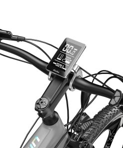 CYSUM CM520 Electric Mountain Bike 29*2.1 Inch Chaoyan Tire 500W Brushless Motor 35-40Km/h Max Speed 48V 14Ah LG Removable Battery Shimano 7 Speed 50-70KM Range Dual Disc Brakes - Grey -rockbros-shop CYSUM CM520 Electric Bike 48V 500W Motor Black Grey 513297 5