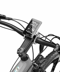 CYSUM CM520 Electric Mountain Bike 29*2.1 Inch Chaoyan Tire 500W Brushless Motor 35-40Km/h Max Speed 48V 14Ah LG Removable Battery Shimano 7 Speed 50-70KM Range Dual Disc Brakes - Grey -rockbros-shop CYSUM CM520 Electric Bike 48V 500W Motor Black Grey 513297 5