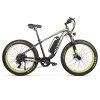 CYSUM M980 Fat Tire Electric Bike 48V 1000W Brushless Motor 17Ah Removable Battery For 50-70 Range - Black-Green 1 CYSUM M980 Fat Tire Electric Bike 48V 1000W Brushless Motor 17Ah Removable Battery For 50-70 Range - Black-Green -rockbros-shop CYSUM M980 Fat Tire Electric Bike 48V 1000W Motor Black Green 498571 0