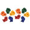 Climbing Stones 10 Pcs Multicolour PE -rockbros-shop Climbing Stones 10 pcs Multicolour PE 432520 0