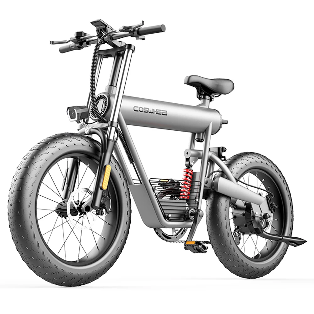 Coswheel T20 E-bike 500W Motor 48V 20Ah Battery 50-70KM Range 45kmh Max Speed Off-road Bike Space Grey 5 Coswheel T20 E-bike 500W Motor 48V 20Ah Battery 50-70KM Range 45kmh Max Speed Off-road Bike Space Grey - Image 3