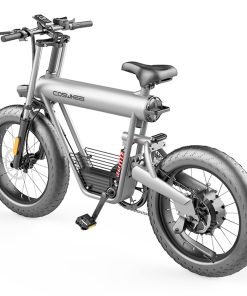 Coswheel T20 E-bike 500W Motor 48V 20Ah Battery 50-70KM Range 45kmh Max Speed Off-road Bike Space Grey -rockbros-shop Coswheel T20 E bike 20Ah Battery 48V 500W Motor Space Grey 499398 3