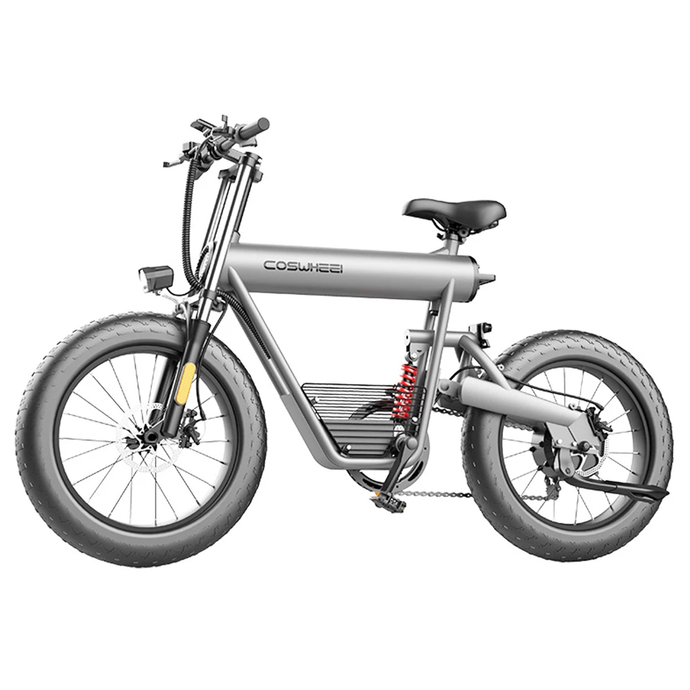 Coswheel T20 E-bike 500W Motor 48V 20Ah Battery 50-70KM Range 45kmh Max Speed Off-road Bike Space Grey 8 Coswheel T20 E-bike 500W Motor 48V 20Ah Battery 50-70KM Range 45kmh Max Speed Off-road Bike Space Grey - Image 6