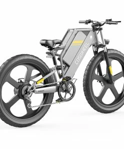 Coswheel T26 E-bike All-terrain Bike 750W Motor 48V 25Ah Battery 90-130 Range 45kmh Max Speed Space Grey -rockbros-shop Coswheel T26 E bike 25Ah Battery 48V 750W Motor Space Grey 499399 5