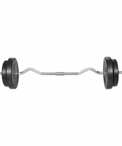 Curl Bar With Weights 30kg