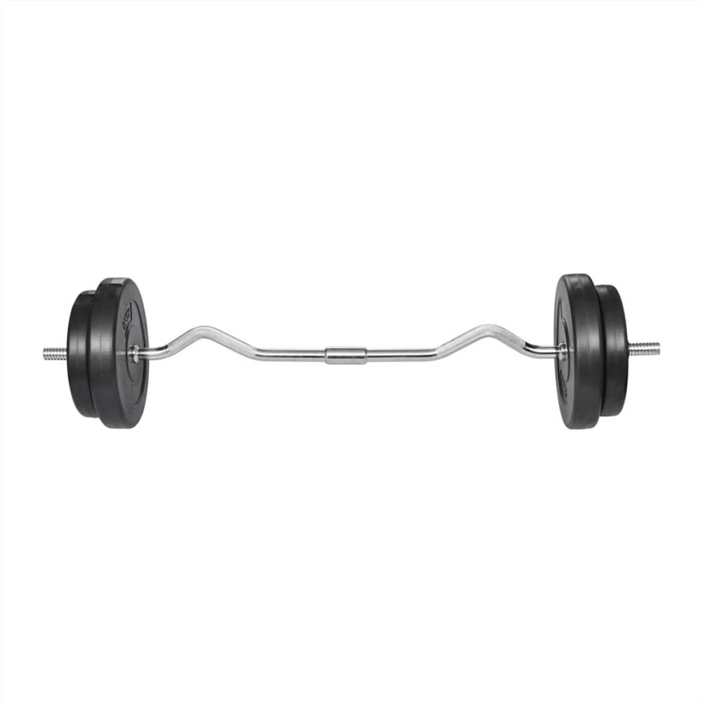 Curl Bar with Weights 30kg Curl Bar With Weights 30kg -rockbros-shop Curl Bar with Weights 30kg 485878 0