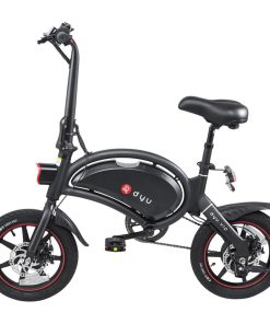 DYU D3+ Folding Moped Electric Bike 14 Inch Inflatable Rubber Tires 240W Motor 10Ah Battery Max Speed 25km/h Up To 45km Range Dual Disc Brakes Adjustable Height APP Control - Black 4 DYU D3+ Folding Moped Electric Bike 14 Inch Inflatable Rubber Tires 240W Motor 10Ah Battery Max Speed 25km/h Up To 45km Range Dual Disc Brakes Adjustable Height APP Control - Black -rockbros-shop D3 DYU Folding Moped Electric Bike 14 Inch Black 899301