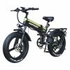 DEEPOWER H20 Pro (GR20) Electric Bike 20*4.0 Inch Fat Tire 48V 1000W Motor 51Km/h Max Load 17.5Ah Battery Shimano 7 Speed Gear 150KG Load -rockbros-shop DEEPOWER H20pro GR20 Electric Bike 20 4 0 inch Tire 518441 0