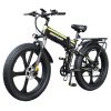 DEEPOWER H26 Pro (GR26) Electric Bike 26*4.0 Inch Fat Tire 48V 1000W Motor 17.5Ah Battery 45Km/h Max Speed Shimano 7 Speed Gear 150KG Load -rockbros-shop DEEPOWER H26Pro GR26 Electric Bike 26 4 0 inch Tire 518442 0