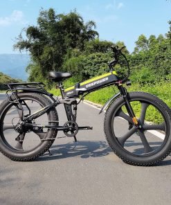 DEEPOWER H26 Pro (GR26) Electric Bike 26*4.0 Inch Fat Tire 48V 1000W Motor 17.5Ah Battery 45Km/h Max Speed Shimano 7 Speed Gear 150KG Load 3 DEEPOWER H26 Pro (GR26) Electric Bike 26*4.0 Inch Fat Tire 48V 1000W Motor 17.5Ah Battery 45Km/h Max Speed Shimano 7 Speed Gear 150KG Load -rockbros-shop DEEPOWER H26Pro GR26 Electric Bike 26 4 0 inch Tire 518442 1