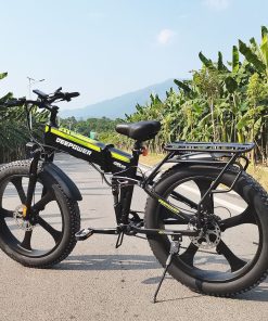 DEEPOWER H26 Pro (GR26) Electric Bike 26*4.0 Inch Fat Tire 48V 1000W Motor 17.5Ah Battery 45Km/h Max Speed Shimano 7 Speed Gear 150KG Load 4 DEEPOWER H26 Pro (GR26) Electric Bike 26*4.0 Inch Fat Tire 48V 1000W Motor 17.5Ah Battery 45Km/h Max Speed Shimano 7 Speed Gear 150KG Load -rockbros-shop DEEPOWER H26Pro GR26 Electric Bike 26 4 0 inch Tire 518442 2