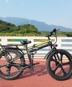 DEEPOWER H26 Pro (GR26) Electric Bike 26*4.0 Inch Fat Tire 48V 1000W Motor 17.5Ah Battery 45Km/h Max Speed Shimano 7 Speed Gear 150KG Load 5 DEEPOWER H26 Pro (GR26) Electric Bike 26*4.0 Inch Fat Tire 48V 1000W Motor 17.5Ah Battery 45Km/h Max Speed Shimano 7 Speed Gear 150KG Load -rockbros-shop DEEPOWER H26Pro GR26 Electric Bike 26 4 0 inch Tire 518442 3