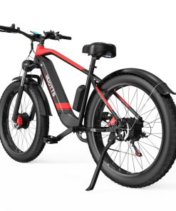 DUOTTS F26 Electric Mountain Bike 750W*2 Dual Motors 48V 20Ah LG Battery 26*4.0 Inch Fat Tires 55Km/h Max Speed 55 Degree Climbing Smart LCD Display Dual Disc Brakes Front Shock Absorption 150KG Max Load 100KM Range - Black -rockbros-shop DUOTTS F26 Electric Bike 750W 2 Dual Motors LG 20Ah Battery Black 518023 5
