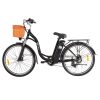 DYU C6 Electric Bicycle 350W Motor Max Speed 25km/h 36V 12.5Ah Battery 70km Max Range - Black 2 DYU C6 Electric Bicycle 350W Motor Max Speed 25km/h 36V 12.5Ah Battery 70km Max Range - Black -rockbros-shop DYU C6 Electric Bicycle 350W Motor 36V 12 5AH Black 519266 0