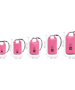 Dry Bag Pink 30 L PVC -rockbros-shop Dry Bag Pink 30 L PVC 460231 5