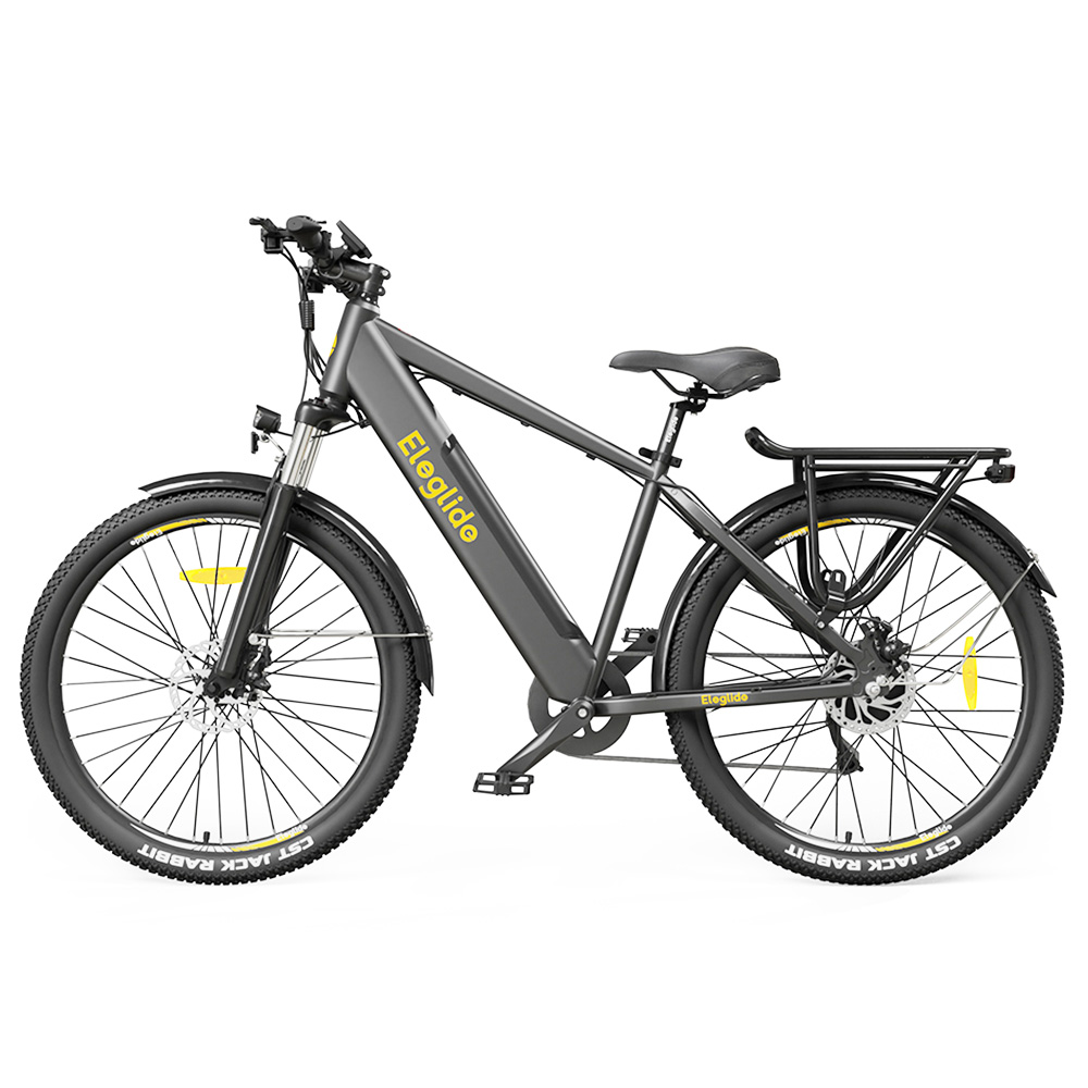 ELEGLIDE T1 Electric Trekking Bike Trekking E-Bike 27.5 Inch CST Tires 36V 12.5AH Battery 250W Motor Shimano 7 Gears Max Speed 25Km/h Max Range 100KM Max Load 120KG IPX4 Waterproof Dual Disk Brake - Black ELEGLIDE T1 Electric Trekking Bike Trekking E-Bike 27.5 Inch CST Tires 36V 12.5AH Battery 250W Motor Shimano 7 Gears Max Speed 25Km/h Max Range 100KM Max Load 120KG IPX4 Waterproof Dual Disk Brake - Black -rockbros-shop ELEGLIDE T1 Electric Bike 36V 12 5AH 250W MTB Bike 500404 1