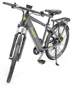 ELEGLIDE T1 Electric Trekking Bike Trekking E-Bike 27.5 Inch CST Tires 36V 12.5AH Battery 250W Motor Shimano 7 Gears Max Speed 25Km/h Max Range 100KM Max Load 120KG IPX4 Waterproof Dual Disk Brake - Black 4 ELEGLIDE T1 Electric Trekking Bike Trekking E-Bike 27.5 Inch CST Tires 36V 12.5AH Battery 250W Motor Shimano 7 Gears Max Speed 25Km/h Max Range 100KM Max Load 120KG IPX4 Waterproof Dual Disk Brake - Black -rockbros-shop ELEGLIDE T1 Electric Bike 36V 12 5AH 250W MTB Bike 500404 2