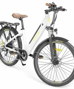 ELEGLIDE T1 STEP-THRU Electric Trekking Bike Trekking E-Bike 27.5 Inch CST Tires 36V 12.5AH Battery 250W Brushless Motor Shimano 7 Gears Max Speed 25Km/h Max Range 100KM Max Load 120KG IPX4 Waterproof Dual Disk Brake - White 11 ELEGLIDE T1 STEP-THRU Electric Trekking Bike Trekking E-Bike 27.5 Inch CST Tires 36V 12.5AH Battery 250W Brushless Motor Shimano 7 Gears Max Speed 25Km/h Max Range 100KM Max Load 120KG IPX4 Waterproof Dual Disk Brake - White -rockbros-shop ELEGLIDE T1 STEP THRU Electric Bike 36V 12 5AH 250W MTB Bike 500405 3