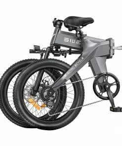 ENGWE C20 Pro Folding Electric Bicycle 20*3.0 Inch Fat Tires 500W Brushless Motor 36V 16Ah Battery 25Km/h Max Speed 120KM Range 150KG Max Load Dual Disc Brakes Shimano 7-Speed Gear- Gray 10 ENGWE C20 Pro Folding Electric Bicycle 20*3.0 Inch Fat Tires 500W Brushless Motor 36V 16Ah Battery 25Km/h Max Speed 120KM Range 150KG Max Load Dual Disc Brakes Shimano 7-Speed Gear- Gray -rockbros-shop ENGWE C20 Pro Folding Electric Bicycle 36V 16Ah Battery Grey 519015 2