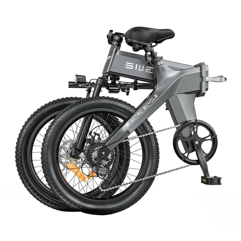 ENGWE C20 Pro Folding Electric Bicycle 20*3.0 Inch Fat Tires 500W Brushless Motor 36V 16Ah Battery 25Km/h Max Speed 120KM Range 150KG Max Load Dual Disc Brakes Shimano 7-Speed Gear- Gray 5 ENGWE C20 Pro Folding Electric Bicycle 20*3.0 Inch Fat Tires 500W Brushless Motor 36V 16Ah Battery 25Km/h Max Speed 120KM Range 150KG Max Load Dual Disc Brakes Shimano 7-Speed Gear- Gray - Image 3