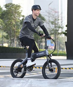 ENGWE C20 Pro Folding Electric Bicycle 20*3.0 Inch Fat Tires 500W Brushless Motor 36V 16Ah Battery 25Km/h Max Speed 120KM Range 150KG Max Load Dual Disc Brakes Shimano 7-Speed Gear- Gray -rockbros-shop ENGWE C20 Pro Folding Electric Bicycle 36V 16Ah Battery Grey 519015 5