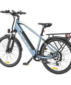 ENGWE P26 Mountain E-Bike 26 Inch Tire 36V 250W Motor 25Km/h Max Speed 17Ah Battery 100KM Range Shimano 7-Speed Gear Front Suspension Electric Bike - Blue -rockbros-shop ENGWE P26 Front Suspension Foldable E bike Mountain Bike Blue EU 519154 2