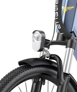 ENGWE P26 Mountain E-Bike 26 Inch Tire 36V 250W Motor 25Km/h Max Speed 17Ah Battery 100KM Range Shimano 7-Speed Gear Front Suspension Electric Bike - Blue -rockbros-shop ENGWE P26 Front Suspension Foldable E bike Mountain Bike Blue EU 519154 5
